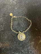 Jane Marie Monogram Chain Bracelet