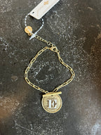Jane Marie Monogram Chain Bracelet
