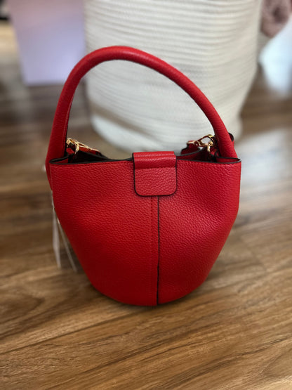 Jen & Co Pleather Bucket Bag