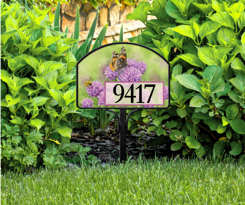 Jane Shasky Studio Chives Yard DeSign 14" x 10"