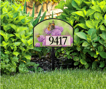 Jane Shasky Studio Chives Yard DeSign 14" x 10"
