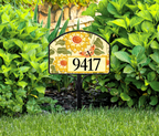 Jennifer Brinley Floret Garden Yard DeSign 14" x 10"
