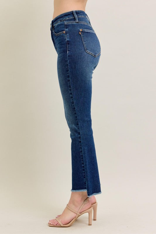 Judy Blue Hw Dark Wash Kick Flare