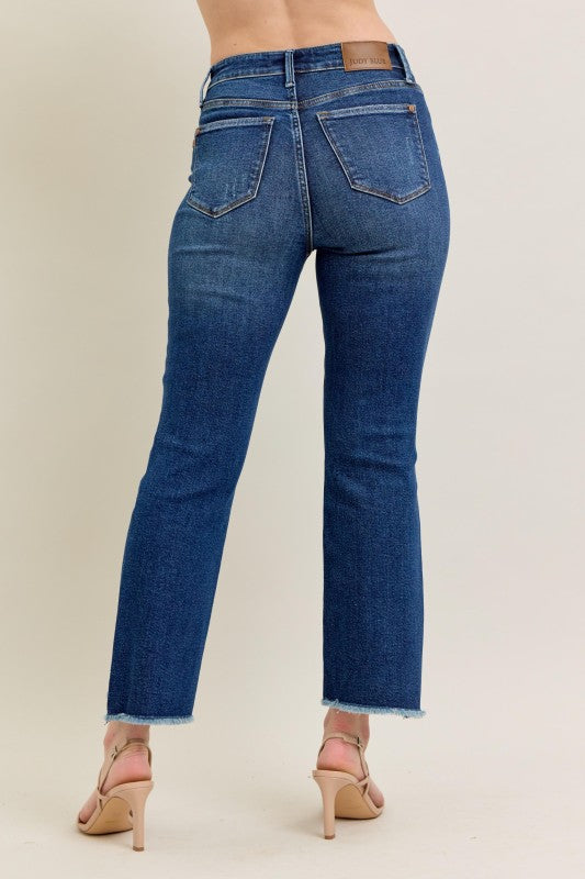 Judy Blue Hw Dark Wash Kick Flare