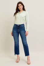 Judy Blue Hw Dark Wash Kick Flare