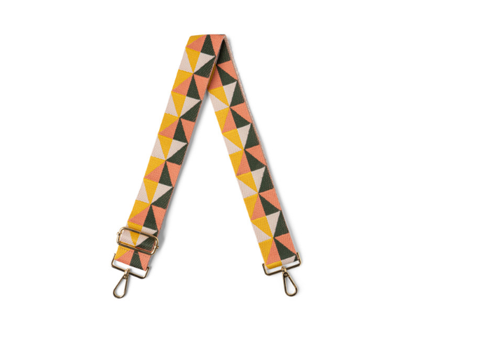 Kedzie Interchangeable Purse Strap Embroidered