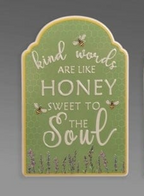 Kind Metal Plaque