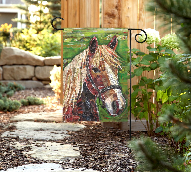 Life at the Farm Garden Flag