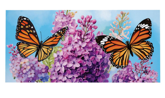 Lilac & Butterfly Sassafras Switch Mat