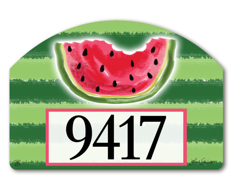 Lori Siebert Watermelon Yard DeSign 14" x 10"