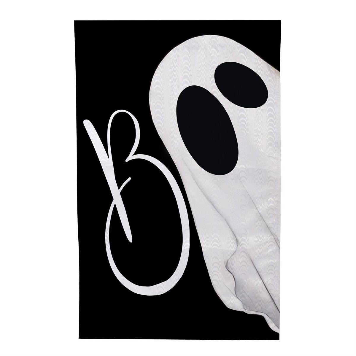 Boo Ghost Moire Flag, House