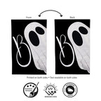 Boo Ghost Moire Flag, House