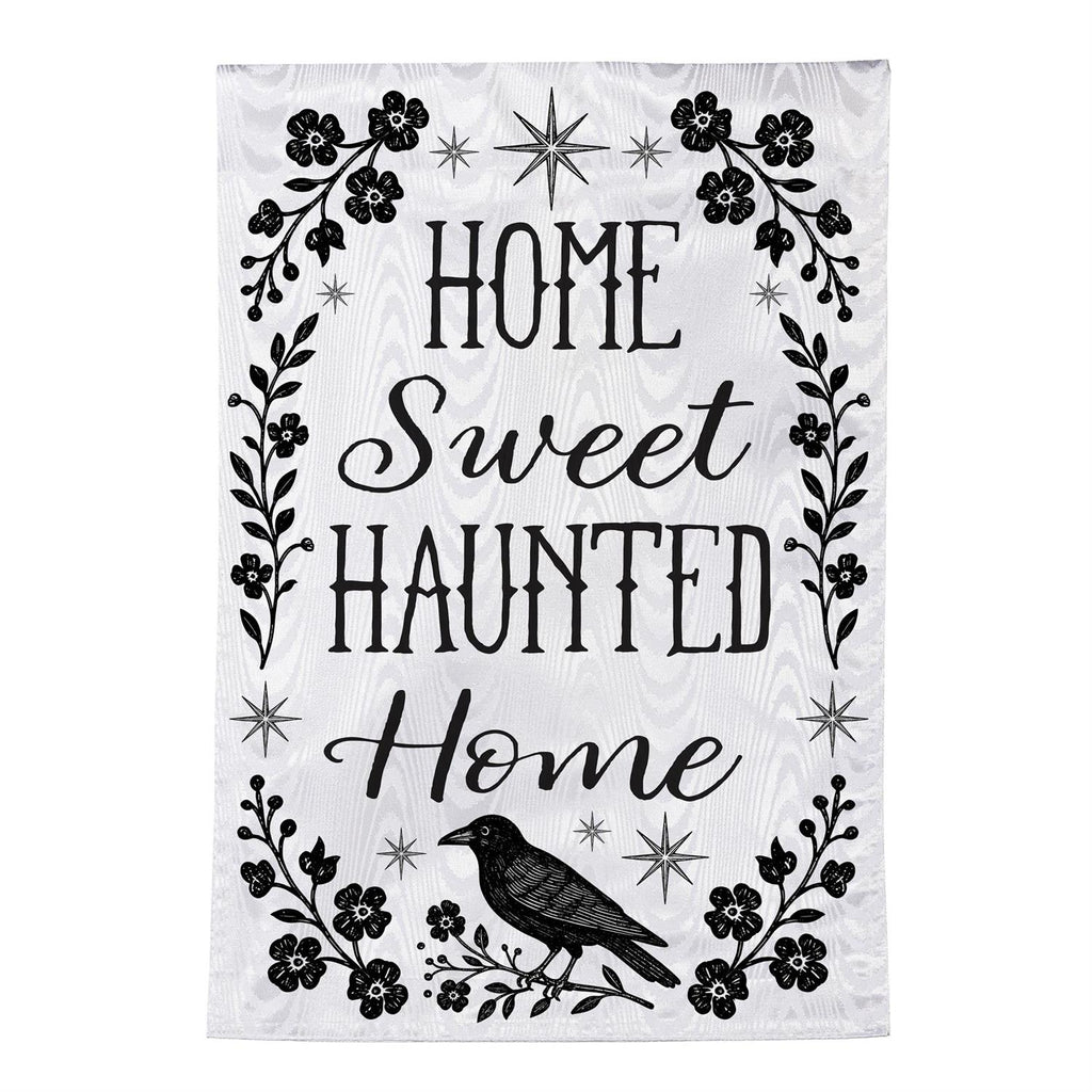 Home Sweet Haunted Home Moire Flag