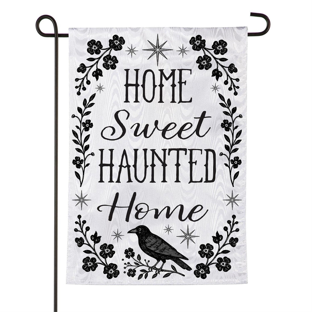 Home Sweet Haunted Home Moire Flag