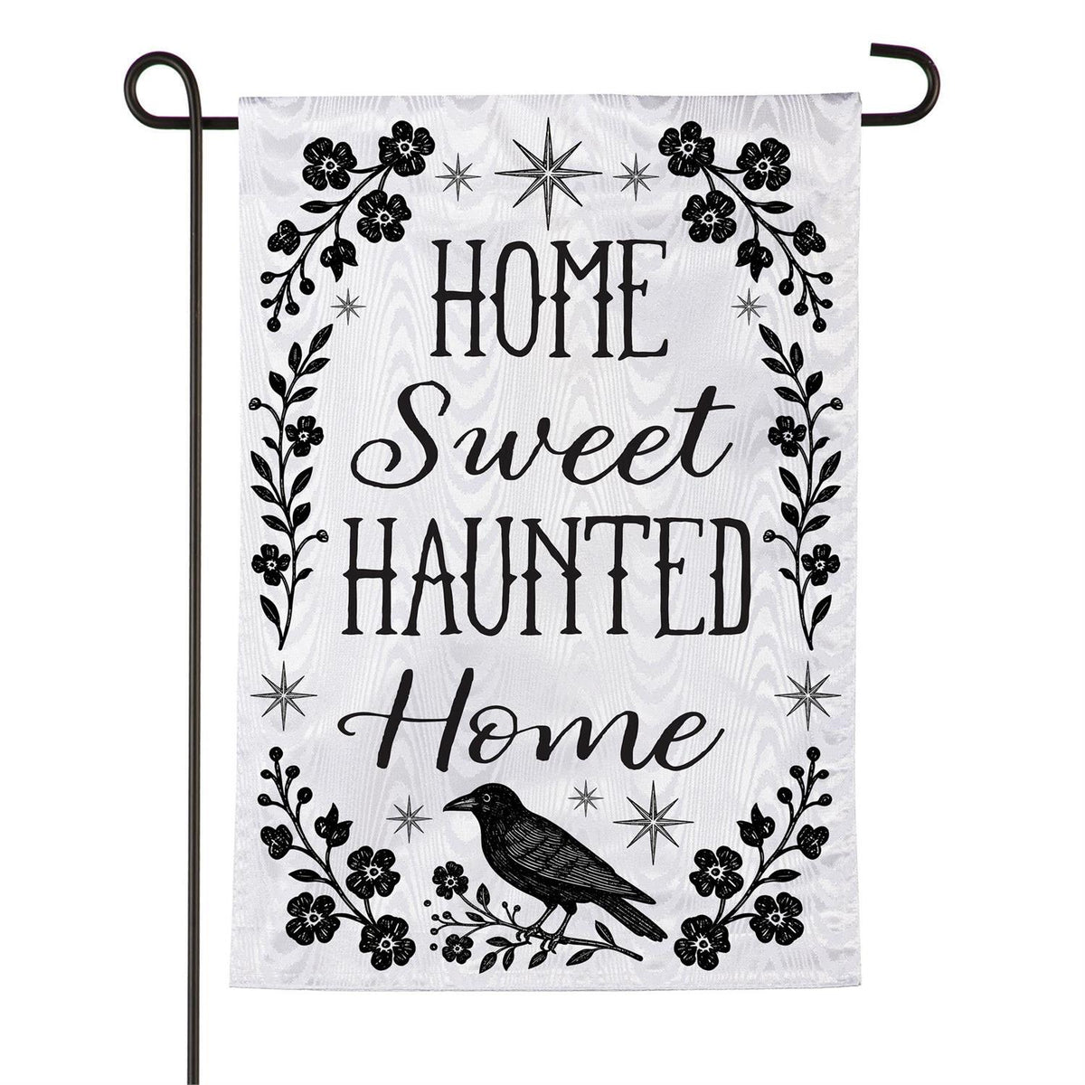 Home Sweet Haunted Home Moire Flag