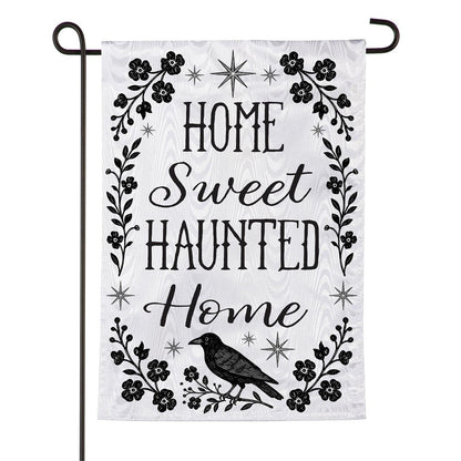 Home Sweet Haunted Home Moire Flag