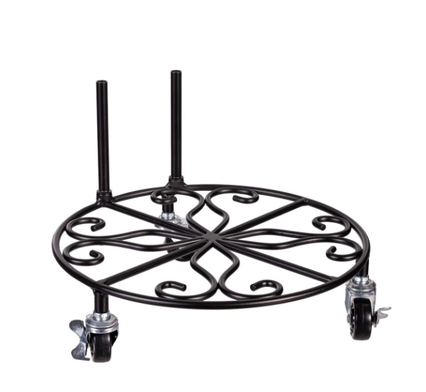 Metal Garden Flag Plant Stand