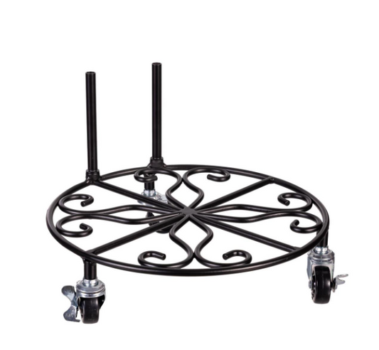 Metal Garden Flag Plant Stand