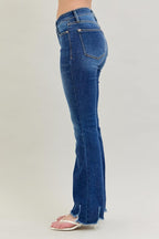 Judy Blue Mid-Rise Non-Distressed Hem Bootcut
