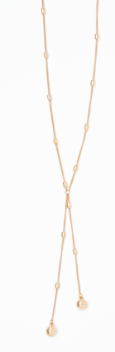Min Lariat Layered Necklace