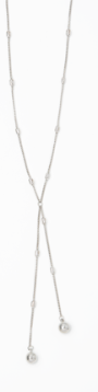 Min Lariat Layered Necklace