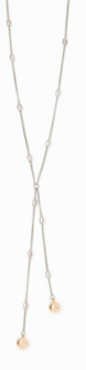 Min Lariat Layered Necklace