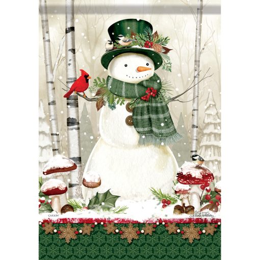 "Mushroom Snowman" Durasoft™ Flag