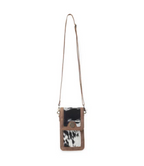 Myra Lasso Lane Hairon Leather Bag in Snowhide