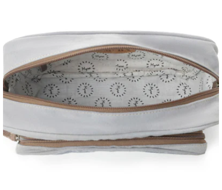 Myra Paisley Plains Pouch in Smoky Ash - Smoky Ash