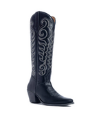 Nalejandra Boots in Ebony - Black