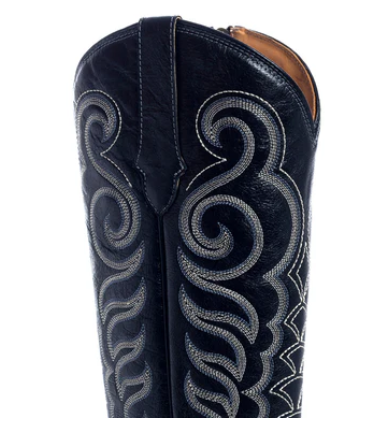 Nalejandra Boots in Ebony - Black