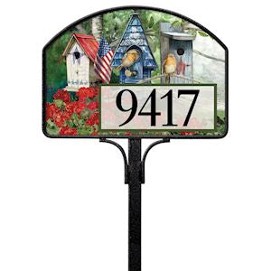 Nature Home Patriotic Yard DeSign