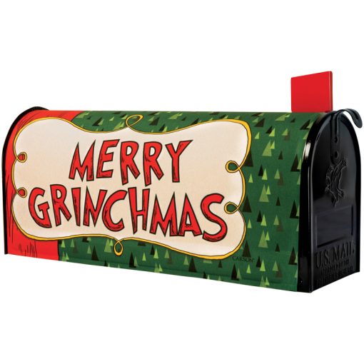 No Grinches Mailbox Cover