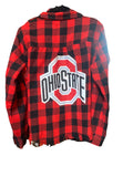 Red and Black  Ohio State Flannel