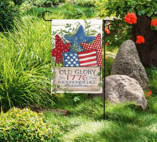 Old Glory Patriotic Stars Garden Flag