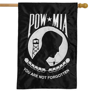 POW Applique & Embroidered House Flag