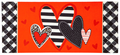 Patterned Heart Sassafras Switch Mat