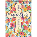 Pray Wait Trust Flag