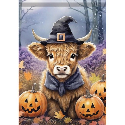 "Pumpkin Cow" Durasoft™ Flag