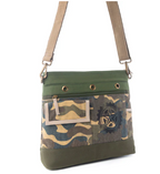 Ranger’s Day Crossbody Bag in Army Camo Green