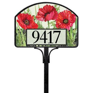 Regal Poppies Yard DeSign
