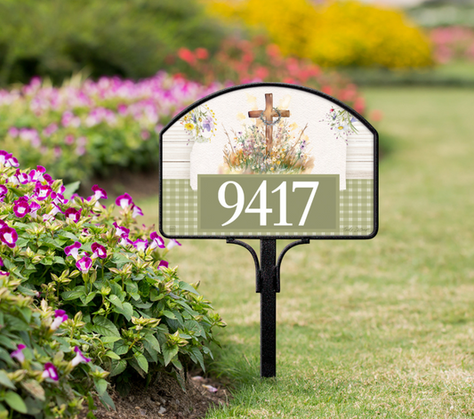 Rejoice In The Lord Yard Design