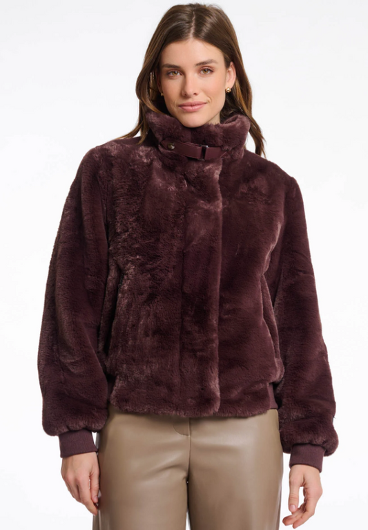 Rino & Pelle Women's Ambra Jacket (Chocolate Bean)