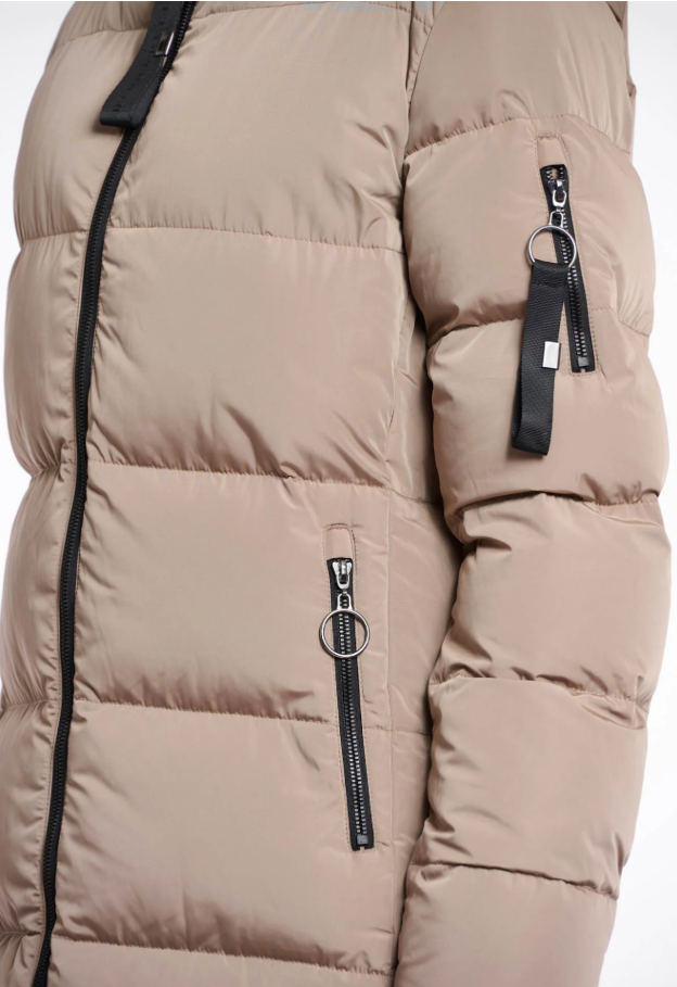 Rino & Pelle Women's Jade Puff Jacket (Toffee)