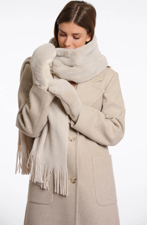 Rino & Pelle Oxo Faux-Fur Gloves