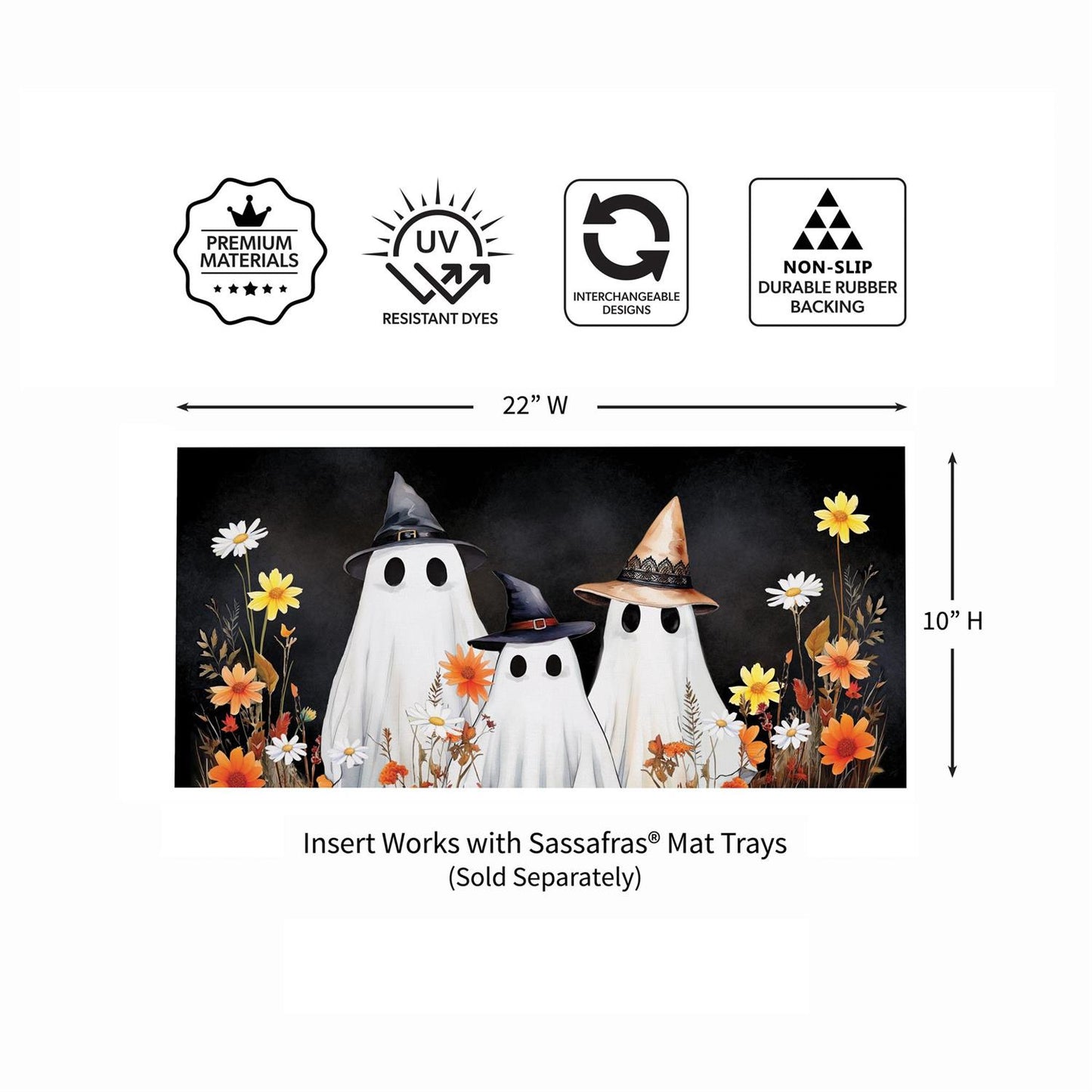 Halloween Ghost Family Sassafras Switch Mat