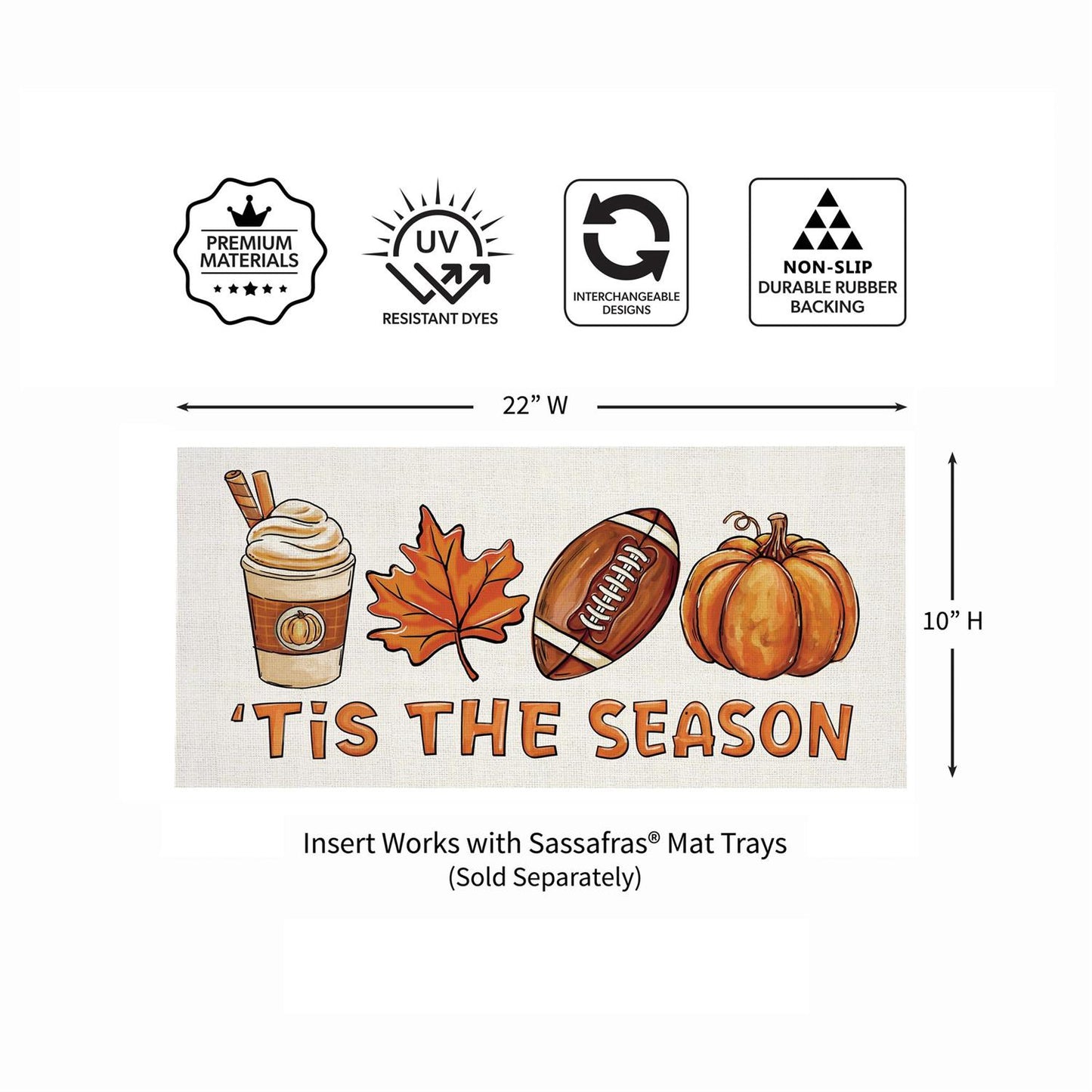 Fall Icon Season Sassafras Switch Mat