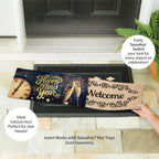Happy New Year Celebration Sassafras Switch Mat