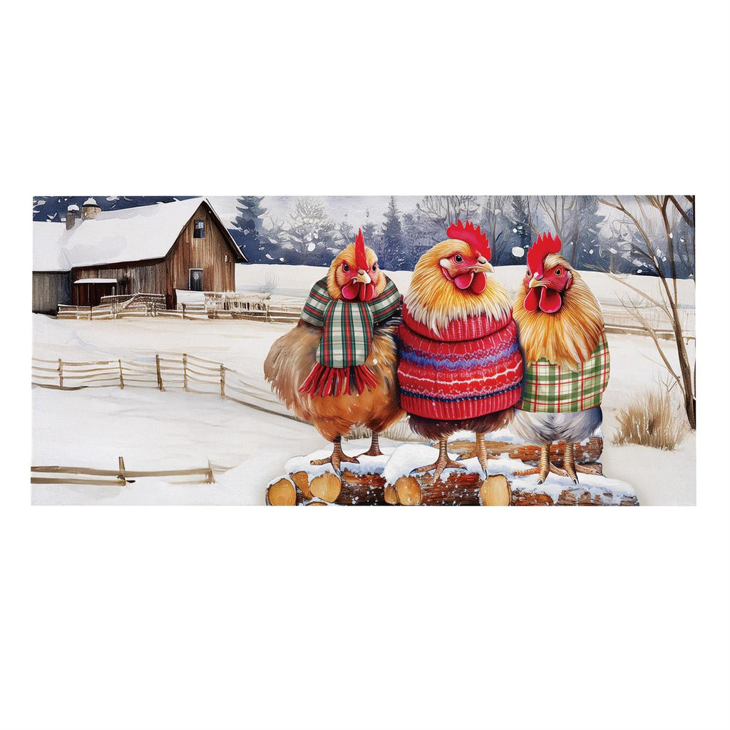 Holly Homestead Cozy Hens Sassafras Switch Mat