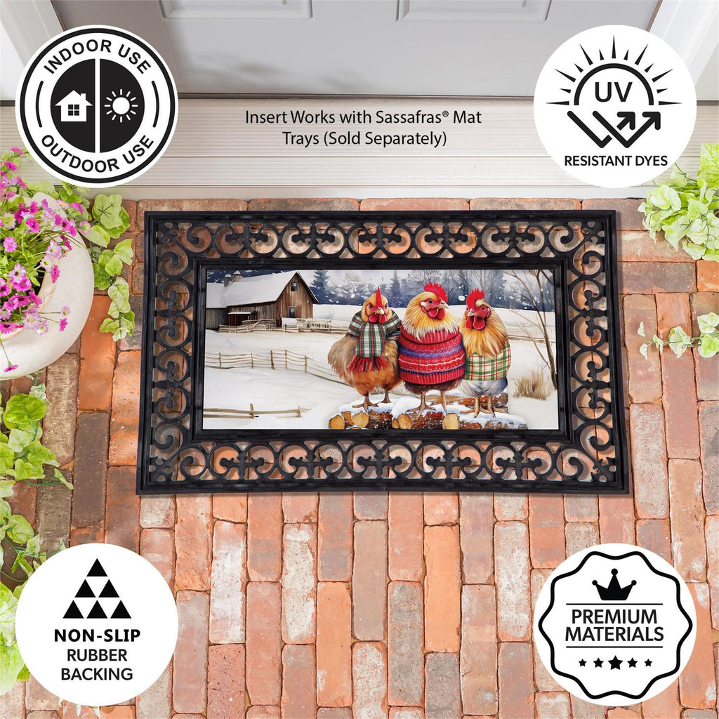 Holly Homestead Cozy Hens Sassafras Switch Mat